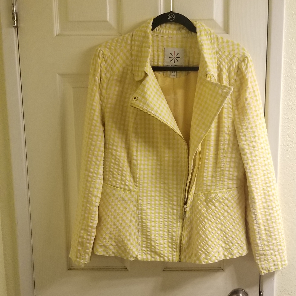 Yellow ISAAC MIZRAHI Blazer